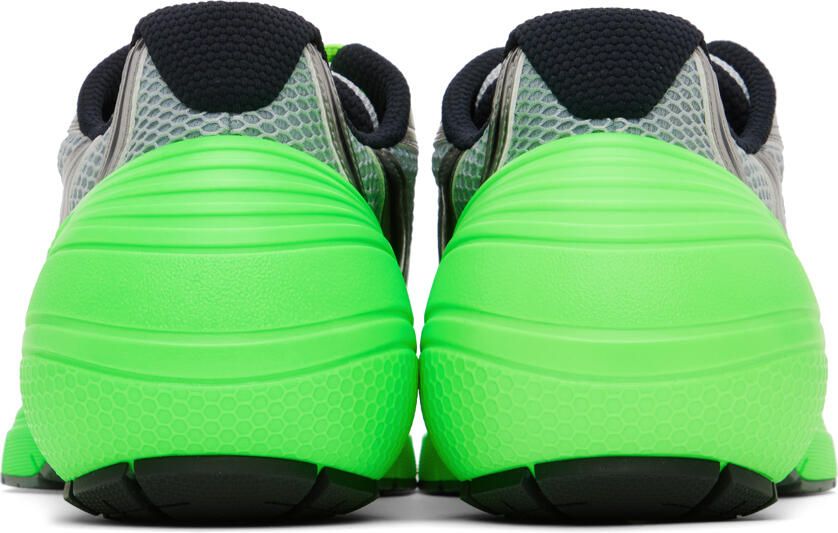 Givenchy Silver & Green TK-MX Sneakers