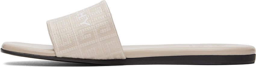 Givenchy Taupe 4G Sandals - Picture 4