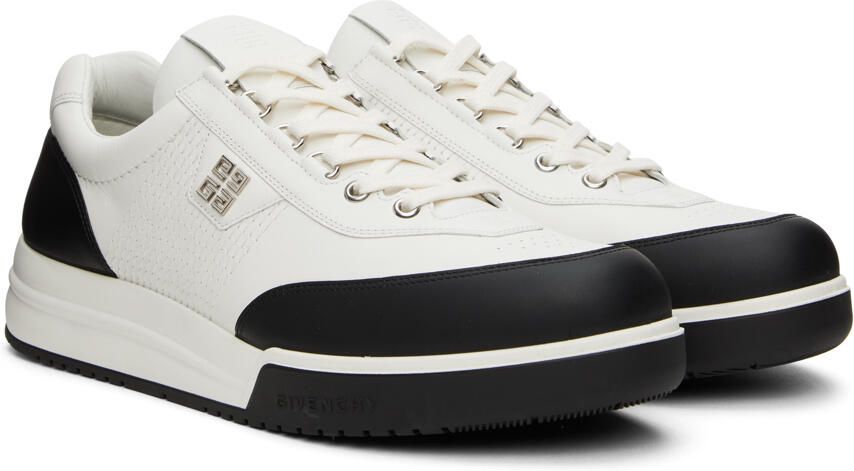 Givenchy White & Black G4 Sneakers - Picture 2