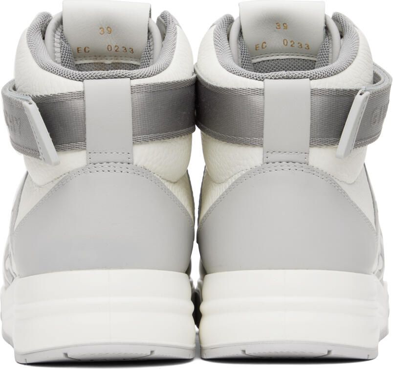 Givenchy White & Gray G4 Sneakers