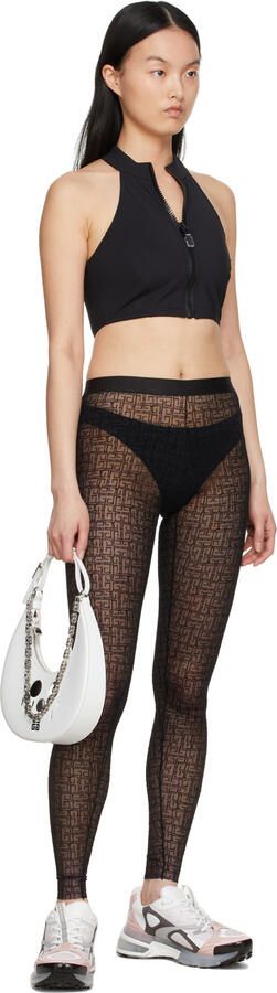 Givenchy White & Pink GIV 1 TR Sneakers - Picture 4