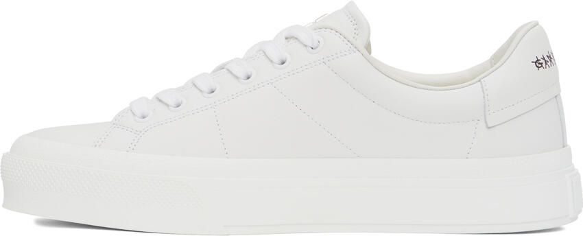 Givenchy White Chito Edition 4G Print City Sport Sneakers - Picture 4