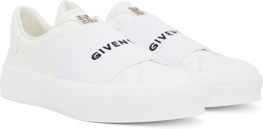 Givenchy White City Court Slip-On Sneakers - Picture 2