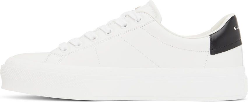 Givenchy White City Court Sneakers - Picture 3