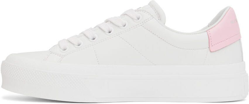Givenchy White City Court Sneakers - Picture 3