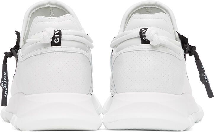Givenchy White Spectre Zip Low Sneakers - Picture 4