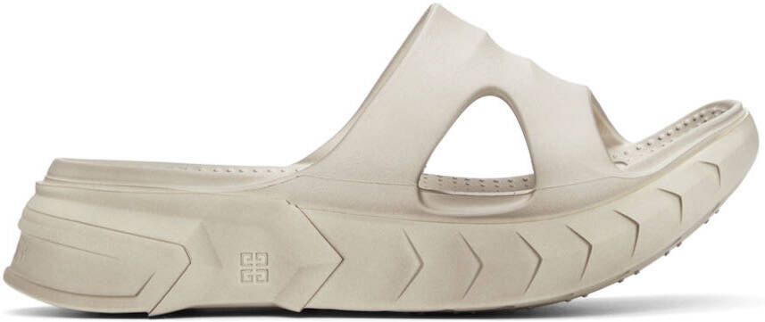 Givenchy Grey Marshmallow Sandals - Picture 5
