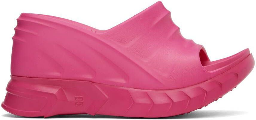 Givenchy Pink Marshmallow Heeled Sandals - Picture 5