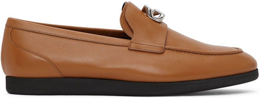 Givenchy Tan G Chain Loafers - Picture 5