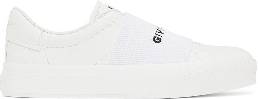 Givenchy White City Court Slip-On Sneakers - Picture 5