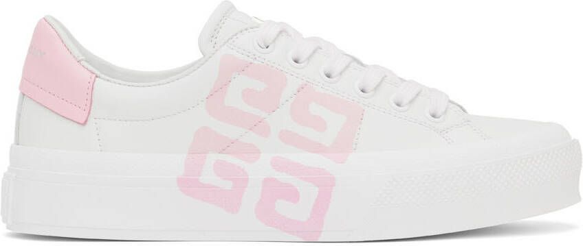 Givenchy White City Court Sneakers - Picture 5