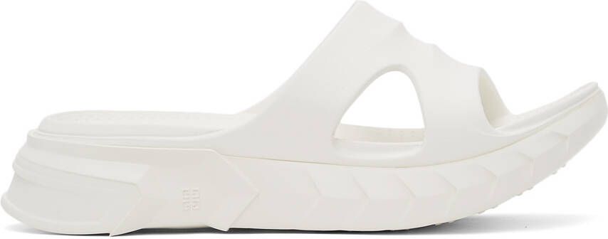 Givenchy White Marshmallow Sandals - Picture 5