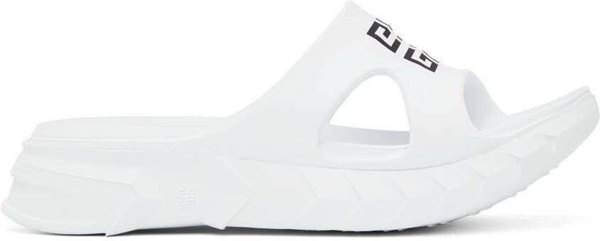 Givenchy White Mashmallow Sandals - Picture 5