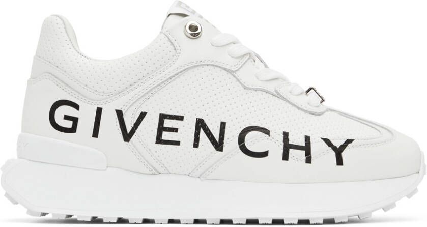 Givenchy White Runner Low-Top Sneakers - Picture 2