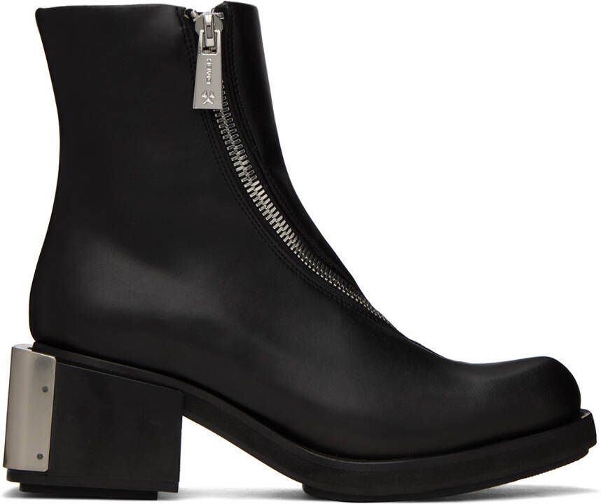 GmbH Black & Beige Sprayed Chelsea Boots - Picture 3