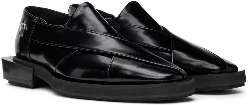 GmbH Black Chappal Loafers - Picture 2