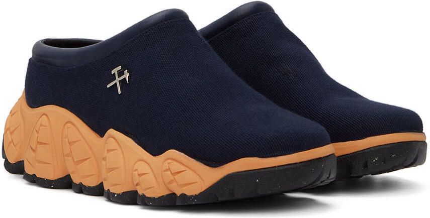 GmbH Navy Canvas Sneakers - Picture 2