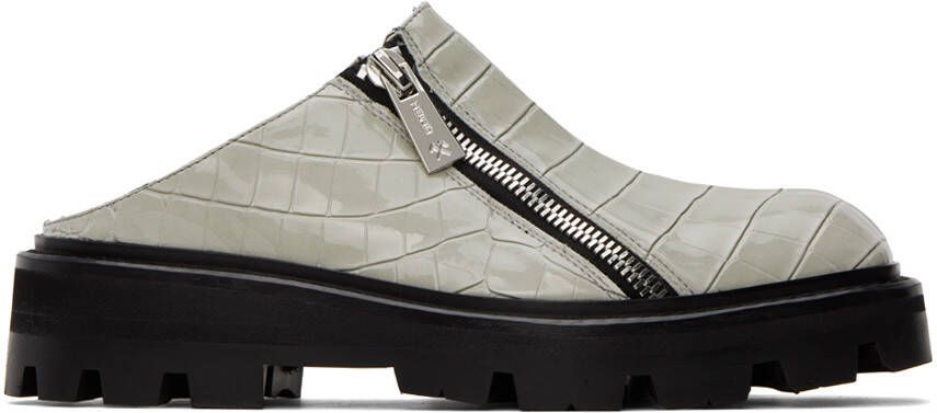 GmbH Gray Selim Mules - Picture 5