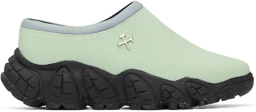 GmbH Green Canvas Sneakers - Picture 5