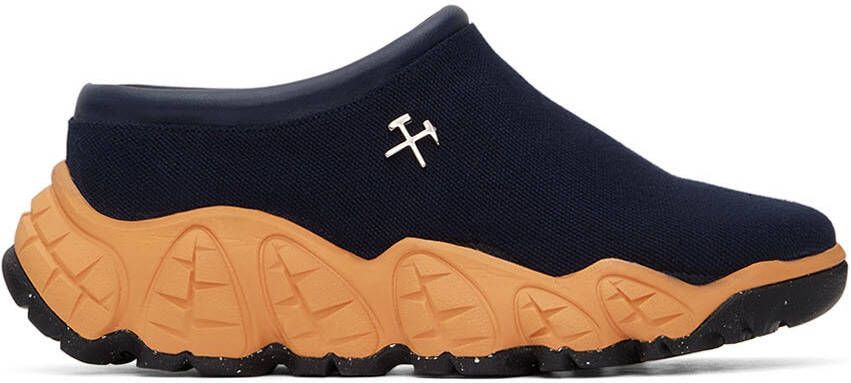 GmbH Navy Canvas Sneakers - Picture 5