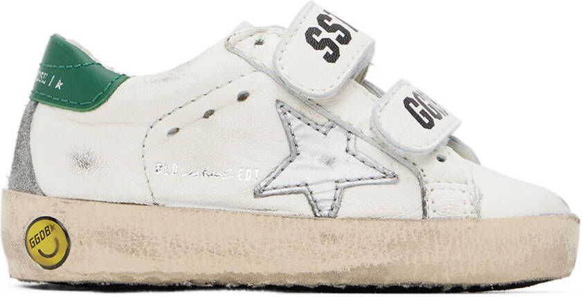 Golden Goose Baby Off-White Old School Sneakers - Picture 4
