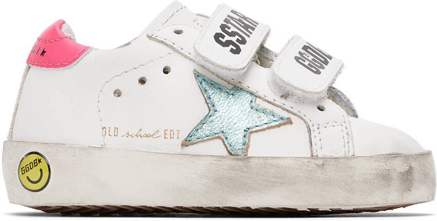 Golden Goose Baby Off-White Old School Sneakers - Picture 4