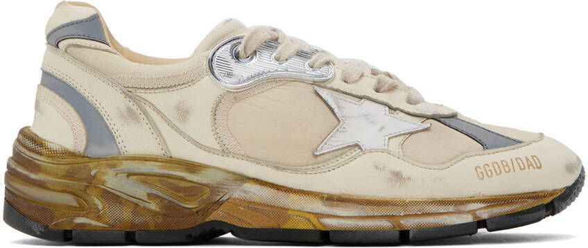 Golden Goose Beige Dad-Star Sneakers - Picture 5