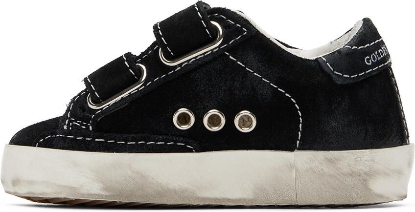 Golden Goose Baby Black Old School Sneakers - Picture 2