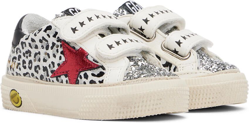 Golden Goose Baby Gray May School Sneakers - Picture 2