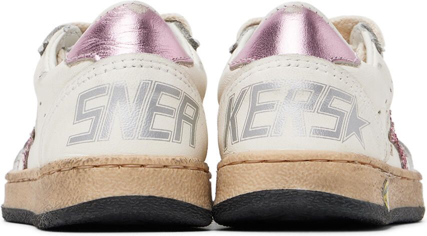 Golden Goose Baby Off-White Ball Star Sneakers