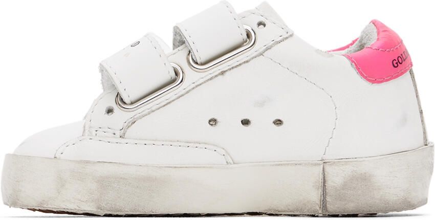 Golden Goose Baby Off-White Old School Sneakers - Picture 3