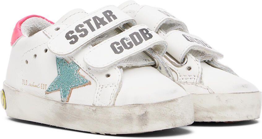 Golden Goose Baby Off-White Old School Sneakers - Picture 2