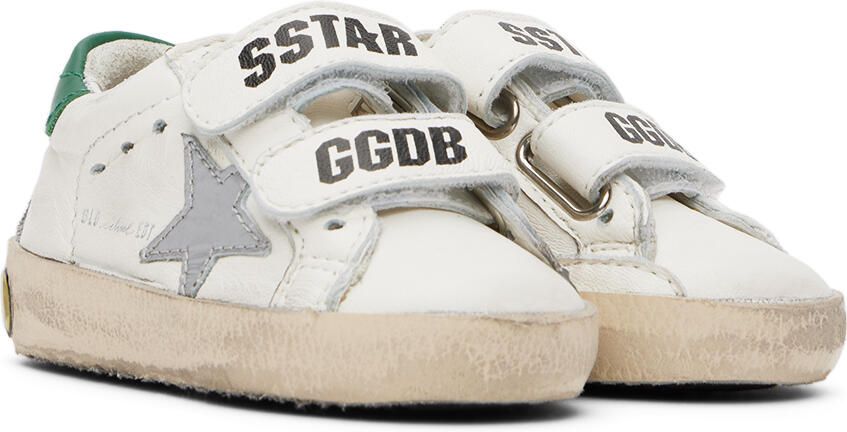 Golden Goose Baby Off-White Old School Sneakers - Picture 2