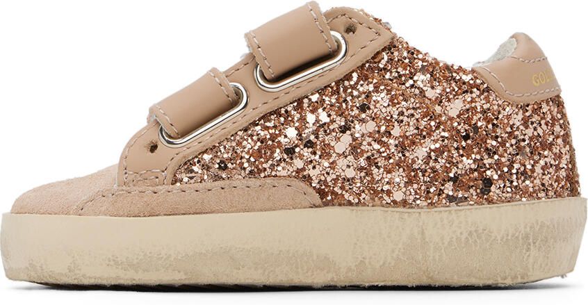 Golden Goose Baby Pink Old School Sneakers - Picture 3