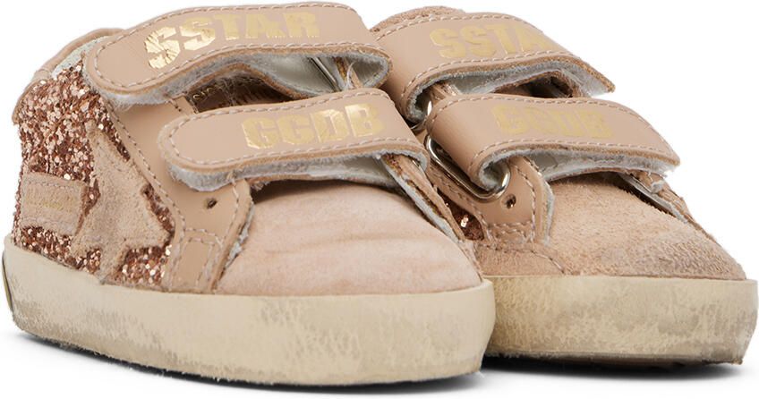 Golden Goose Baby Pink Old School Sneakers - Picture 2