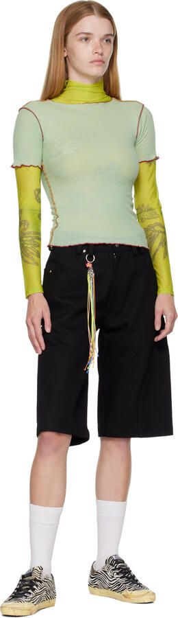 Golden Goose Black & White Superstar Classic Sneakers - Picture 4