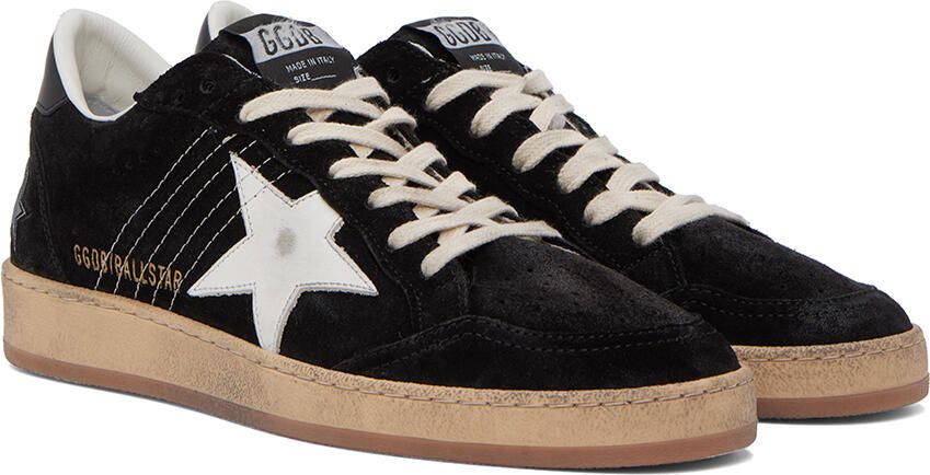 Golden Goose Black Ball Star Sneakers - Picture 2