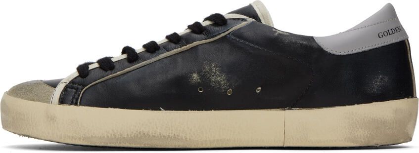 Golden Goose Black Super-Star Sneakers - Picture 4