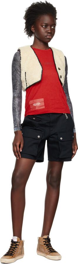 Golden Goose Brown Slide Sneakers - Picture 4