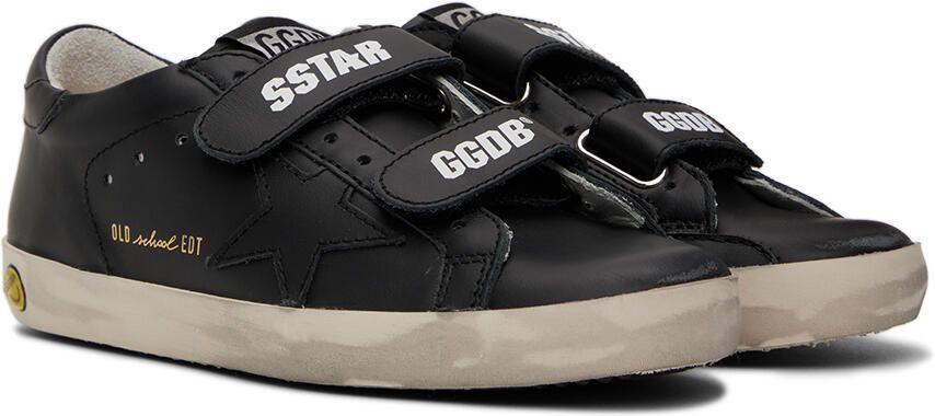 Golden Goose Kids Black Old School Sneakers - Picture 2