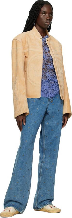 Golden Goose Off-White Mid Star Sneakers - Picture 4