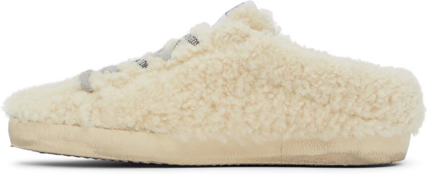 Golden Goose Shearling Superstar Sneakers - Picture 4