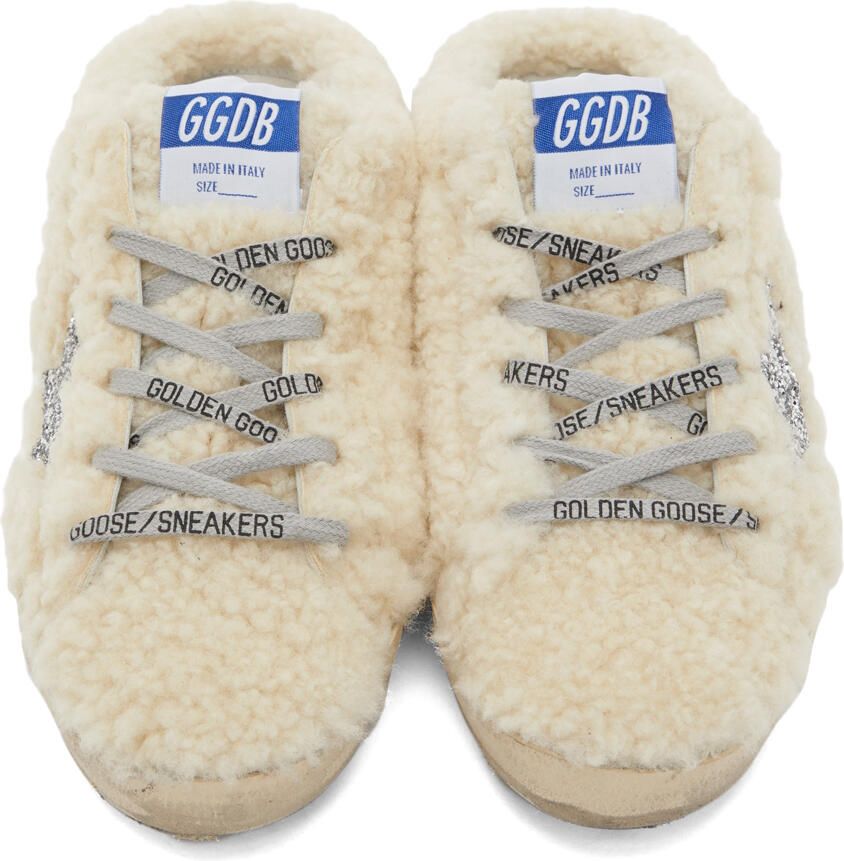 Golden Goose Shearling Superstar Sneakers