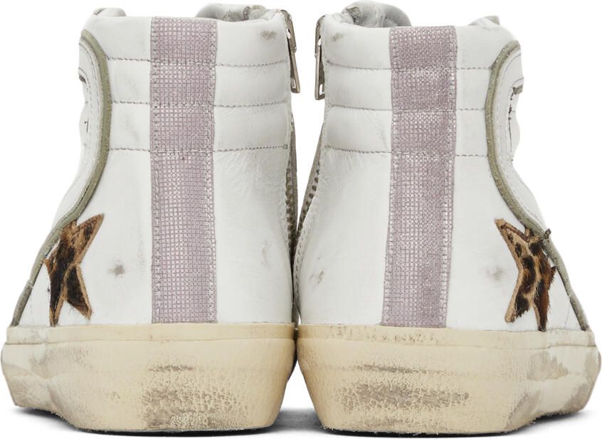 Golden Goose SSENSE Exclusive Leopard Slide Sneakers - Picture 2