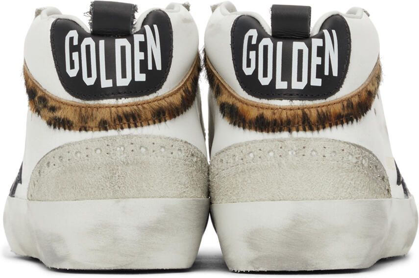 Golden Goose SSENSE Exclusive Mid Star Leopard Sneakers - Picture 2