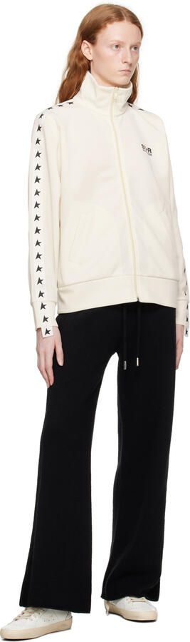 Golden Goose SSENSE Exclusive Off-White Mid Star Sneakers - Picture 4