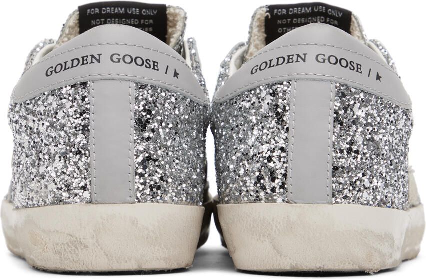 Golden Goose SSENSE Exclusive Beige Super-Star Double Quarter Sneakers