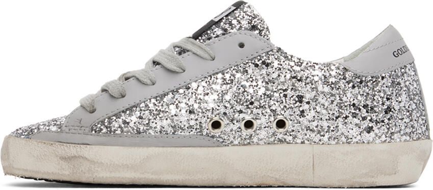 Golden Goose SSENSE Exclusive Beige Super-Star Double Quarter Sneakers - Picture 6