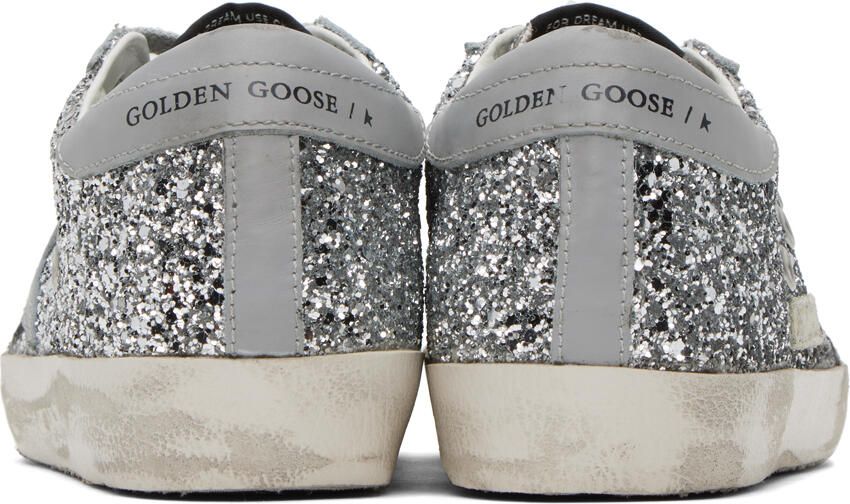 Golden Goose SSENSE Exclusive Beige Super-Star Double Quarter Sneakers - Picture 3