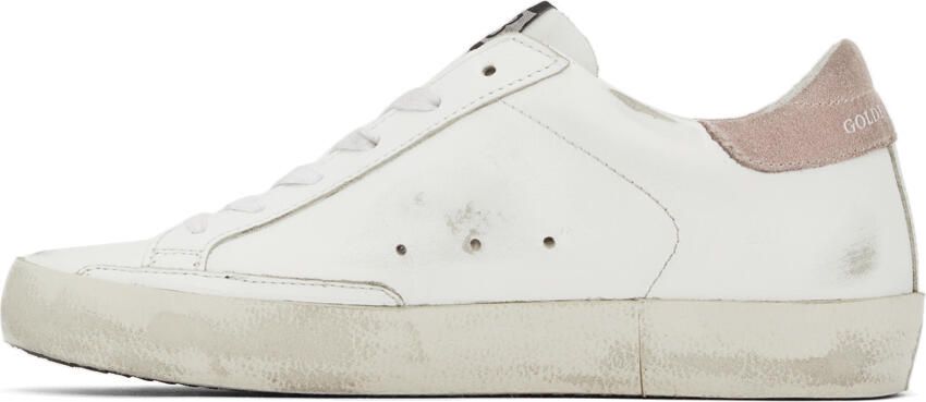 Golden Goose SSENSE Exclusive White Leopard Superstar Sneakers - Picture 4